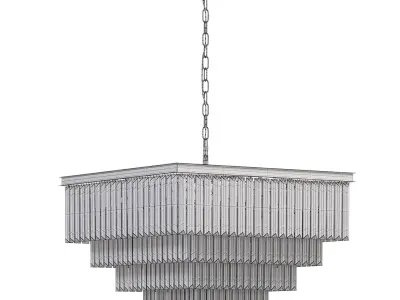  leyland 5 tier chandelier by arhaus 3D model