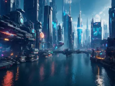 Mystiopolis City of the Future Texture