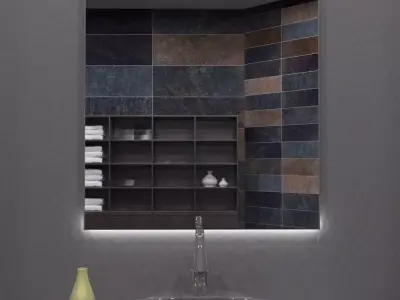 Illuminated Mirror 31 3D model