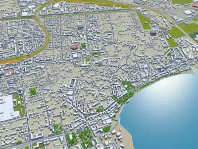 Yevpatoriya Crimea Low-poly 3D model