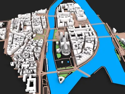 City 3 3D model