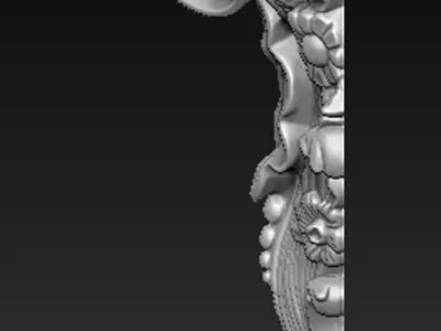 Corbel Decorative bracket 9   3D model 3D print model