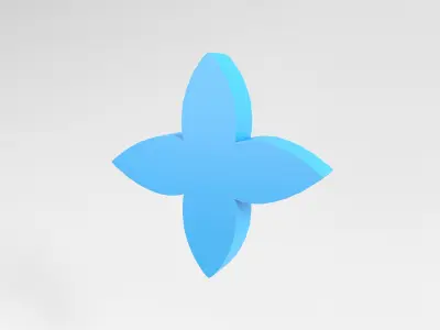 Louis Vuitton Pattern v3 006 Free low-poly 3D model