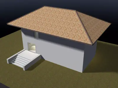 Mini house in concept 25-33 3D model