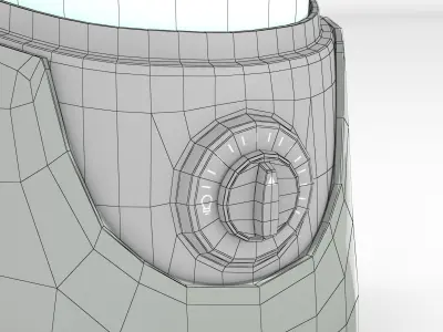 Camp Lantern 1 3D model