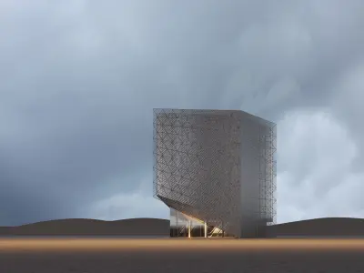 Office Building Archviz 3D model