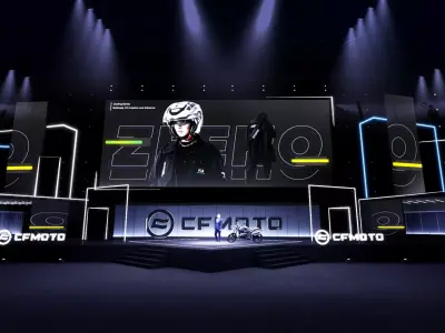 motorcycles    stages  lights  stands  gala performances  3D model