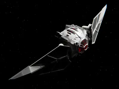 TIE Predator Advanced 3D model