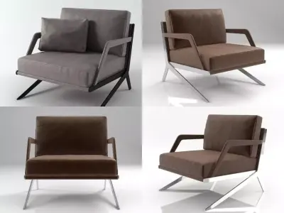 DS-60 armchair 3D model