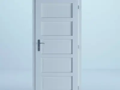 White Door 35 3D model