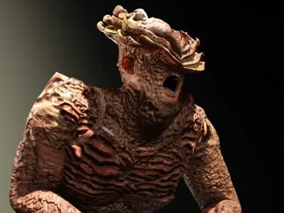 Fat Clicker The Last Of Us Low-poly 3D model