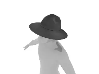Classic Hat 3D model