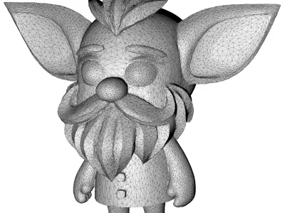 Earfolk Buddies - Whimsical Big-Ears Character Collection 3D print model