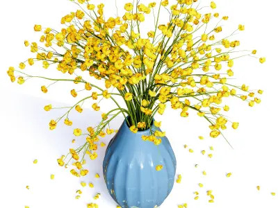 Bouquet 3D model 21