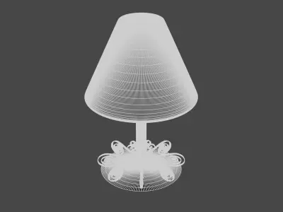 Furniture - Bed Lamp 3D model