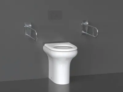 WC37 Toilet 3D model