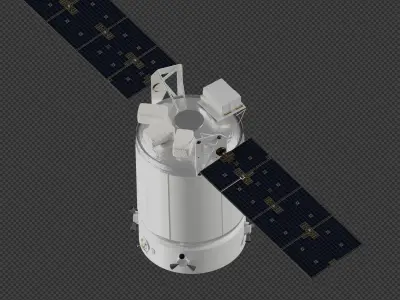 SpaceX Dragon-XL 3D model
