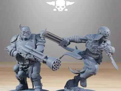 Corrupted Guard Nomads 3D print model