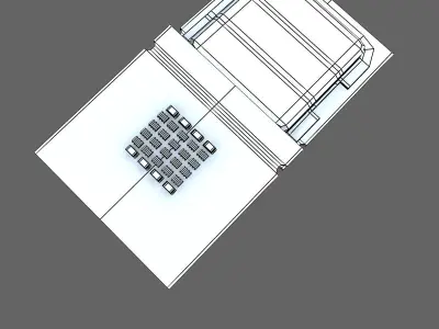 Intel Pentium D 3D model