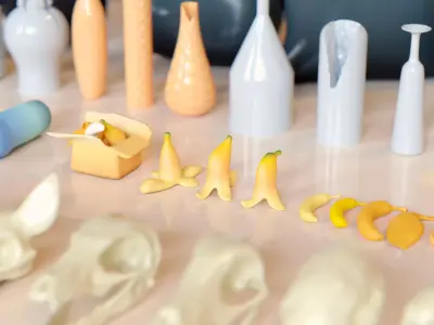 Lowpoly Stylized Street Garbage Junk Trash and Waste Set   Low-poly 3D model