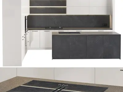 Kitchen 36 3D model purchase