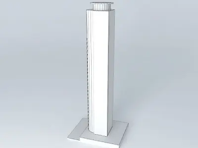 Torre Caney Santo Domingo Free 3D model