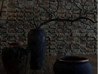 Reading room Free 3D model