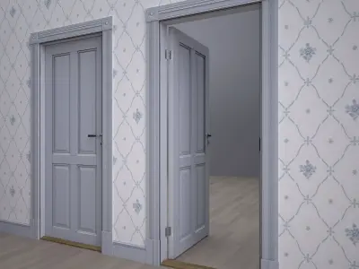 ScandinavianDoor 3D model