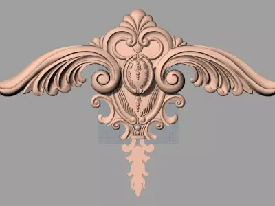 CNC 3D relief models STL format file used for artcam aspire E388 3D model