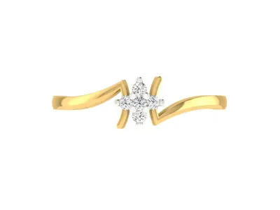 Women Ring  Render 3dm STL OBJ FBX Details 3D print model 223
