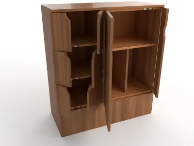 commode 11 3D model