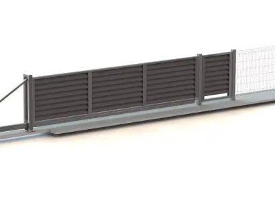 SLIDING GATE 3D model