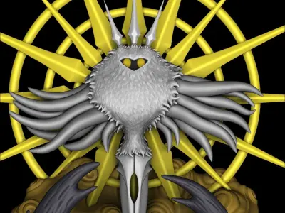Radiance - Hollow Knight  3D print model