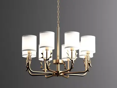 Ceiling light 3D model 81