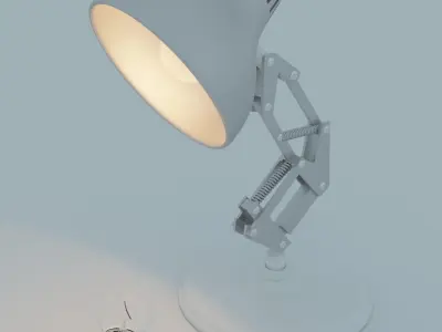 desk lamp 3D model