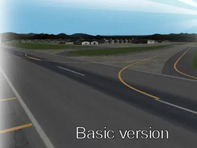 High detail airport - basic version 3D model