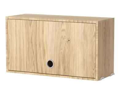 String top cabinet Low-poly 3D model