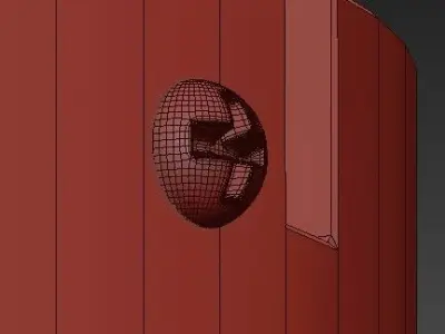 Plafonnier moderne led 3D model