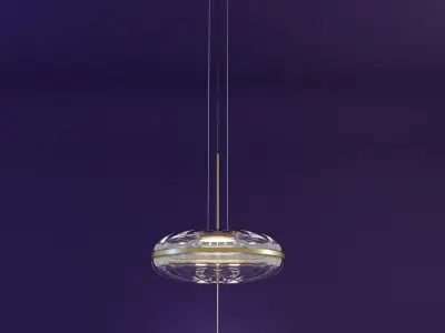 Gallotti Radice Jolie Pendant Lamp 3D model