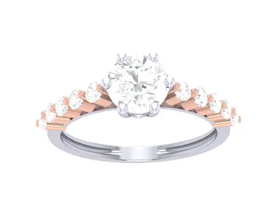  Women Ring MTL 3dm STL OBJ FBX Details 3D print model 53