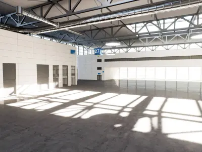 Warehouse 002 UE4 3D model