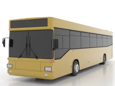 MAN A60 SL232 MANAS Low Low-poly 3D model