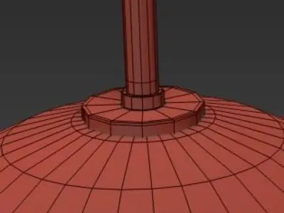 Equalizer Collection Four Piece Chandelier 3D model