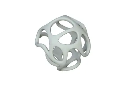 SciFi Cube Object No 24795 Low Poly Shape Texture