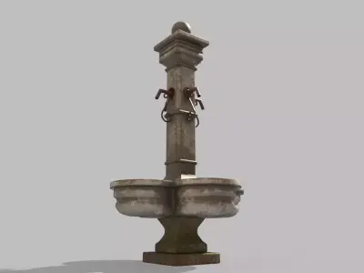 Public Fountain 3D model