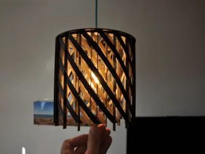 Cosette - Design Bottbo -  3DPrint - Lampshade - Cealing Lamp  3D print model