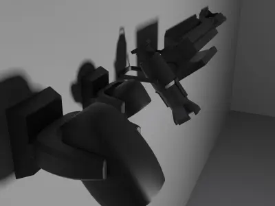 Stage Lights 3D model