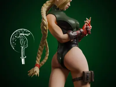 Cammy Street fighter   Classic SF6 and NSFW version Free 3D print model