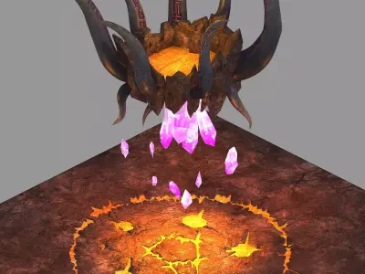 Lava Hell - Magma - Magic Matrix 23 3D model
