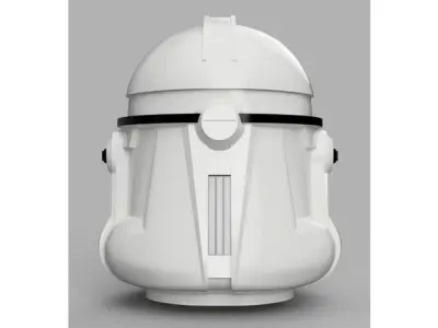 Clone Trooper Helmet Phase 2 Star Wars 3D print model